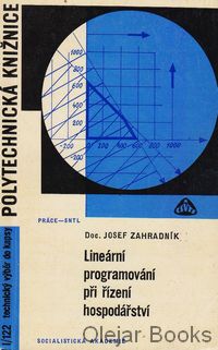 Lineární programování při řízení hospodářství
