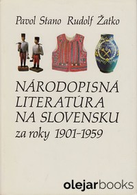 Národopisná literatúra na Slovensku za roky 1901-1959