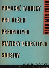 Pomocné tabulky pro řešení předpjatých staticky neurčitých soustav 