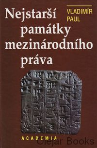 Nejstarší památky mezinárodního práva