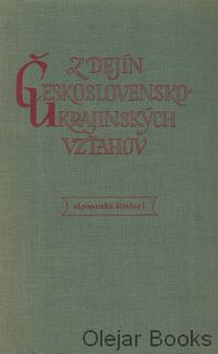 Z dejín československo-ukrajinských vzťahov