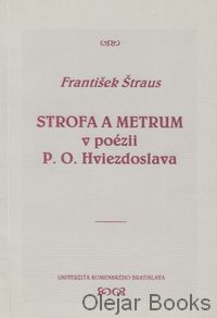 Strofa a metrum v poézii P. O. Hviezdoslava