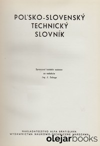 Poľsko-slovenský technický slovník