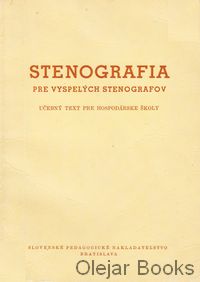 Stenografia pre vyspelých stenografov