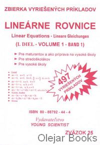 Lineárne rovnice I. diel