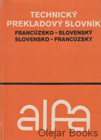 Francúzsko-slovenský a slovensko-francúzsky technický slovník