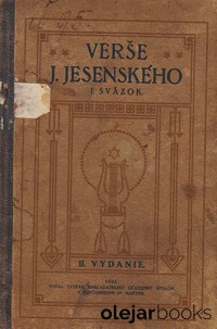 Verše J. Jesenského I.