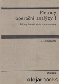 Metody operační analýzy I