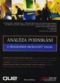 Analýza podníkání s programem Microsoft Excel
