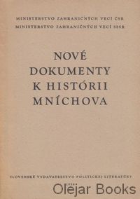 Nové dokumenty k histórii Mníchova