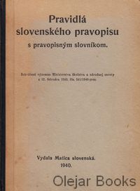 Pravidlá slovenského pravopisu s pravopisným slovníkom