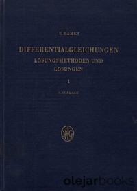 Differentialgleichungen Lösungsmethoden und Lösungen 1
