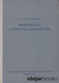 Morfológia spisovnej slovenčiny