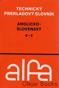 Technický prekladový slovník anglicko-slovenský 