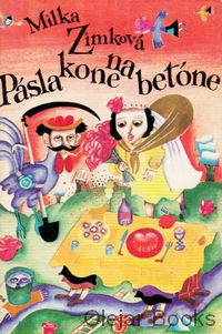 Pásla kone na betóne