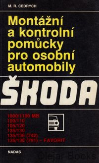 Montážní a kontrolní pomůcky pro osobní automobily Škoda