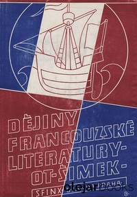 Dějiny francouzské literatury v obrysech I