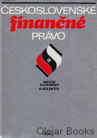 Československé finančné právo