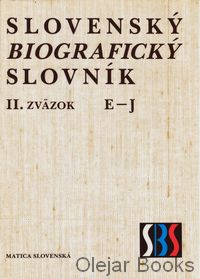Slovenský biografický slovník II. zväzok E-J