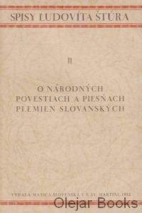 O národných povestiach a piesňach plemien slovanských