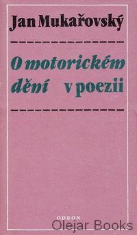 O motorickém dění v poezii