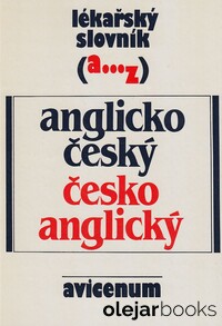 Anglicko-český, česko-anglický lékařský slovník