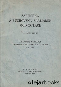 Záriečska a púchovská farbiareň modrotlače