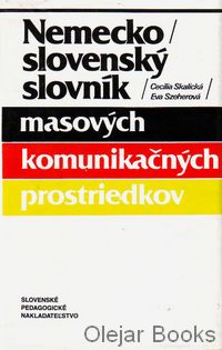 Nemecko-slovenský slovník masových komunikačných prostriedkov