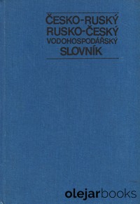 Česko-ruský, rusko-český vodohospodářský slovník