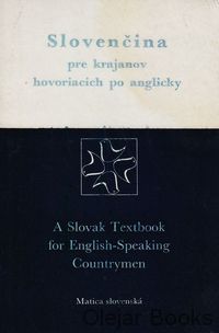 Slovenčina pre krajanov hovoriacich po anglicky