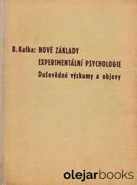 Nové základy experimentální psychologie