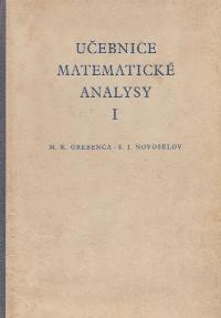 Učebnice matematické analysy I