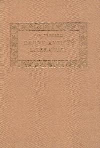 Dějiny antické literatury I