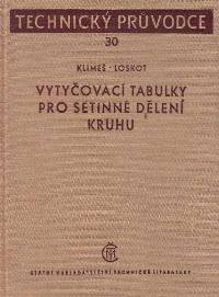 Vytyčovací tabulky pro setinné dělení kruhu