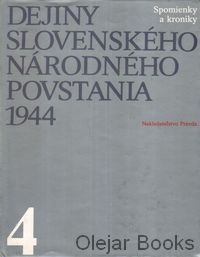 Dejiny Slovenského národného povstania 1944, 4. zväzok