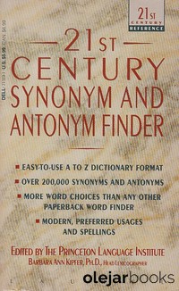 21st Century Synonym And Antonym Finder
