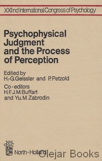 Psychophysical Judgment and the Process of Perception