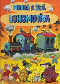 Modrá a žltá lokomotíva