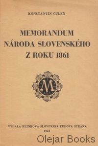 Memorandum národa slovenského z roku 1861
