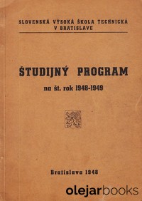 Študijný program na šk. rok 1948-1949