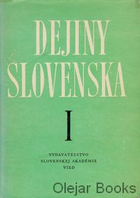 Dejiny Slovenska I