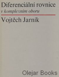 Diferenciální rovnice v komplexním oboru
