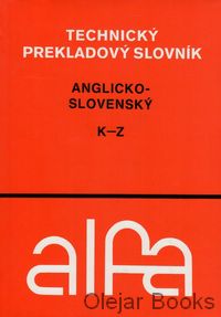 Technický prekladový slovník anglicko-slovenský