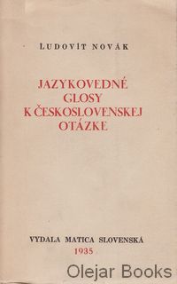 Jazykovedné glosy k československej otázke