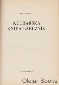 Kuchařská kniha Labužník